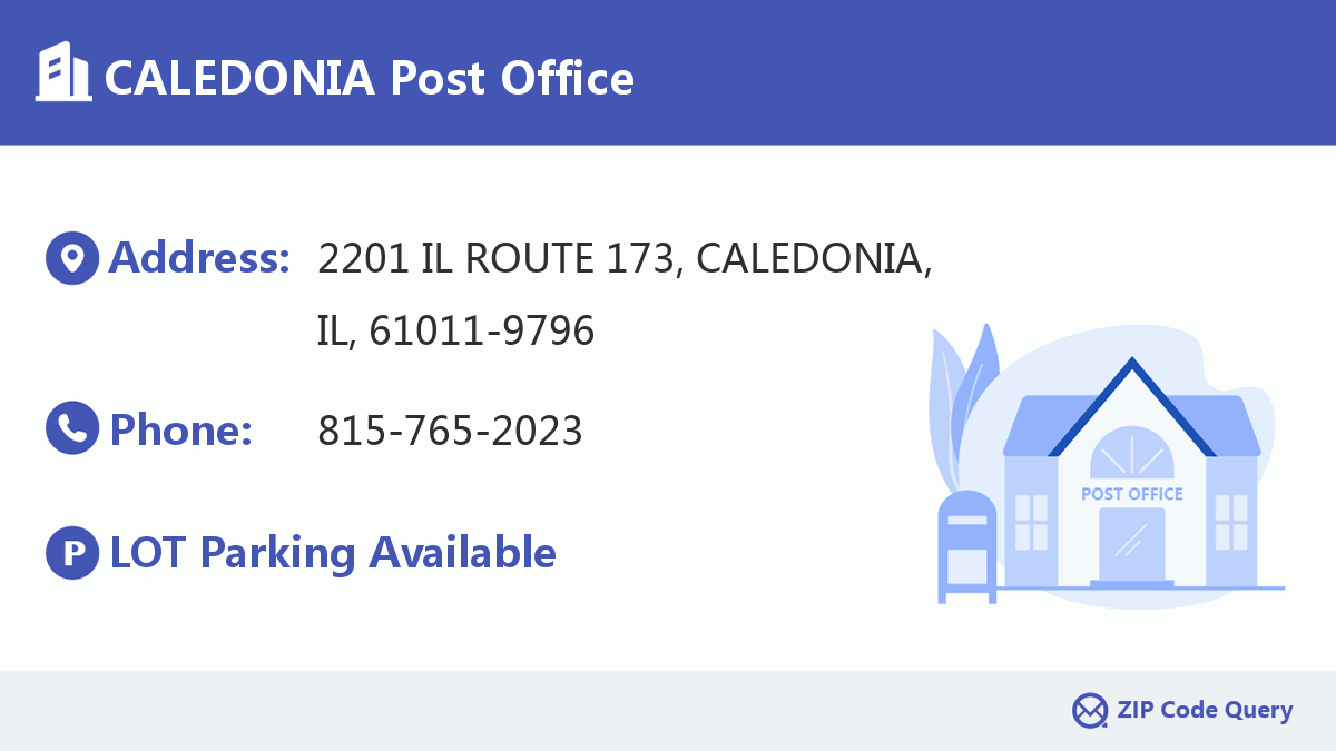 Post Office:CALEDONIA