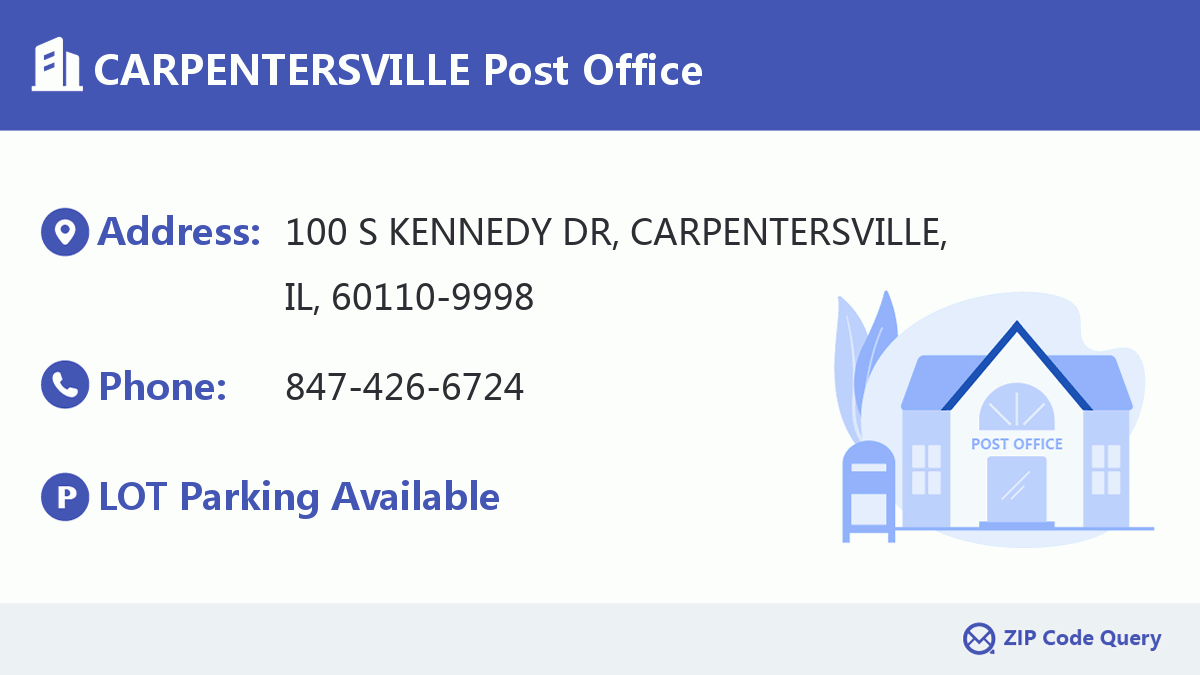 Post Office:CARPENTERSVILLE