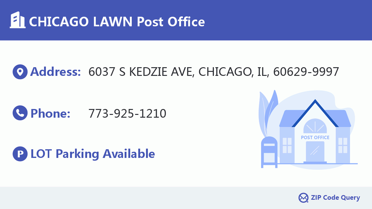 Post Office:CHICAGO LAWN