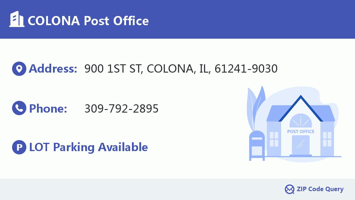 Post Office:COLONA