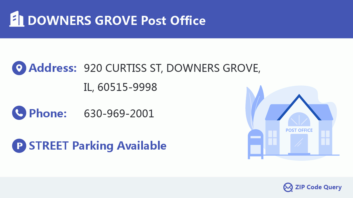 Post Office:DOWNERS GROVE