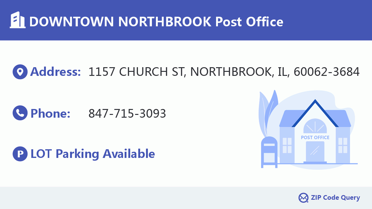 Post Office:DOWNTOWN NORTHBROOK