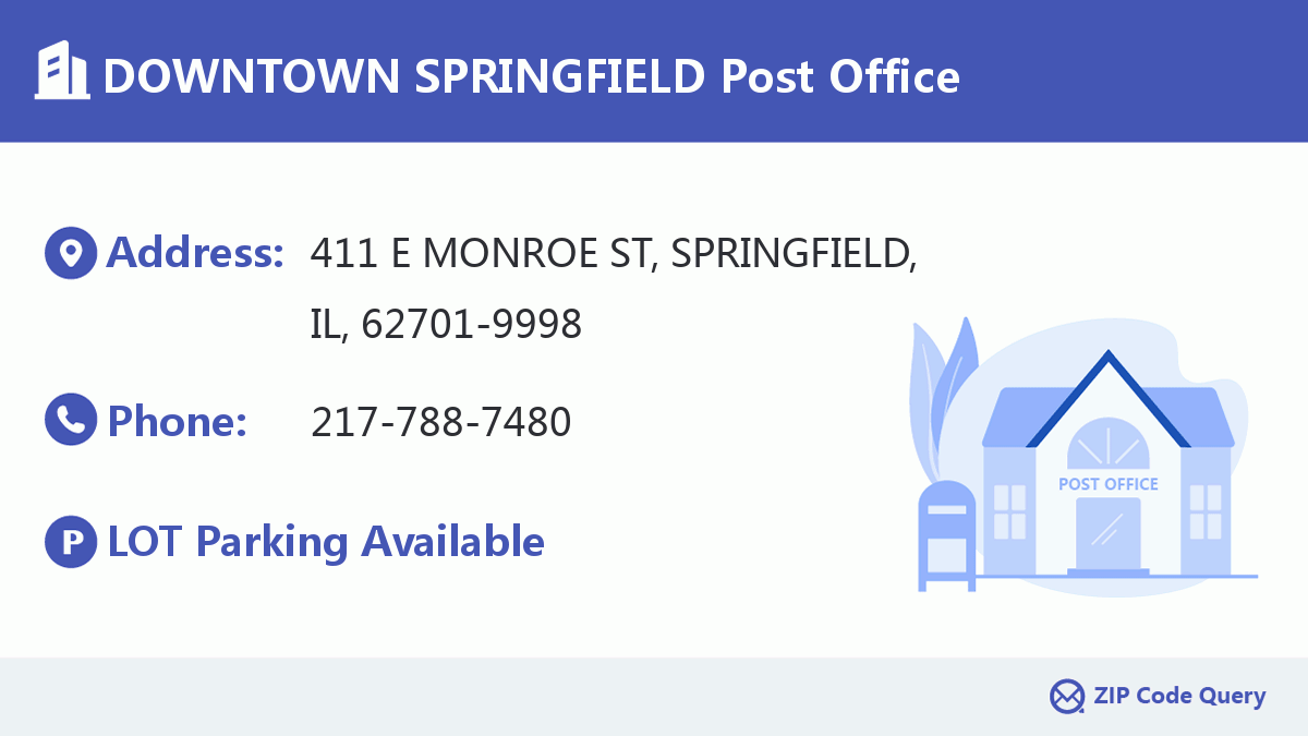 Post Office:DOWNTOWN SPRINGFIELD
