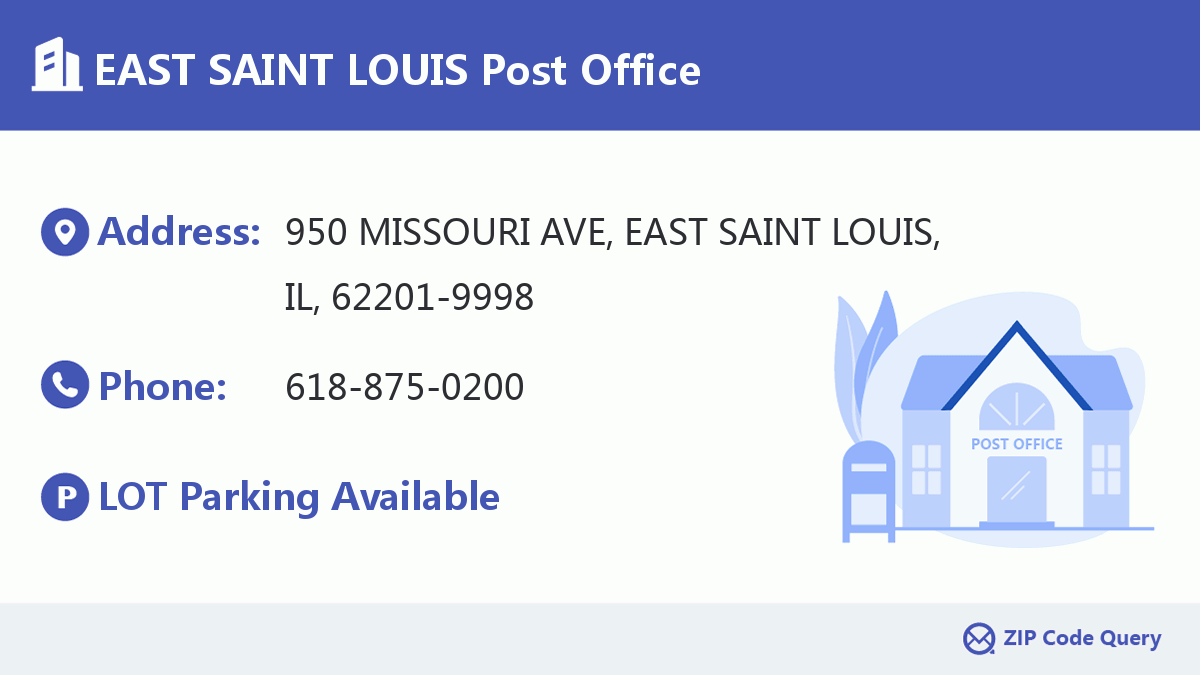 Post Office:EAST SAINT LOUIS
