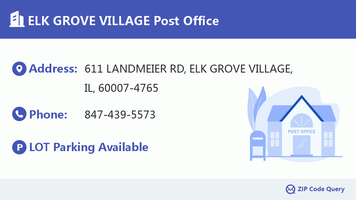 Post Office:ELK GROVE VILLAGE