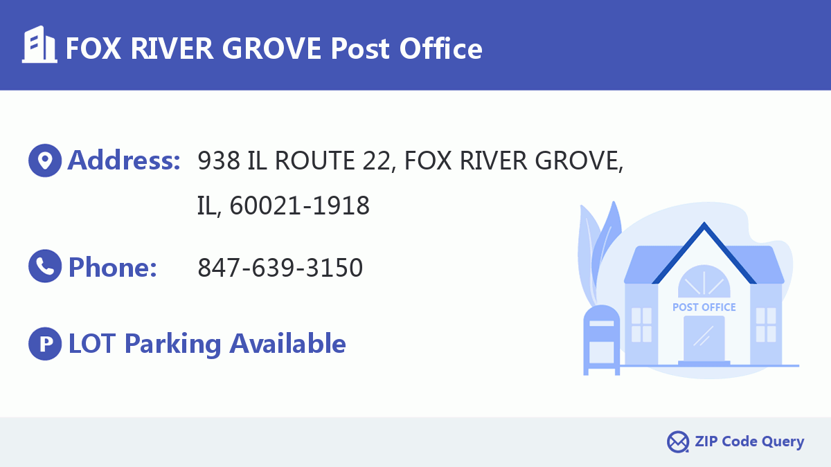 Post Office:FOX RIVER GROVE