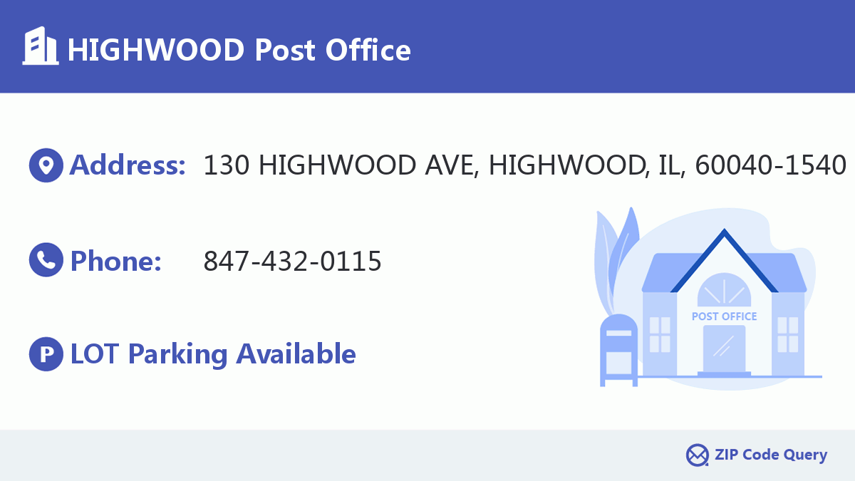 Post Office:HIGHWOOD