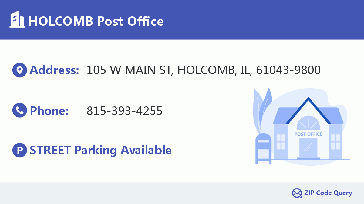 Post Office:HOLCOMB