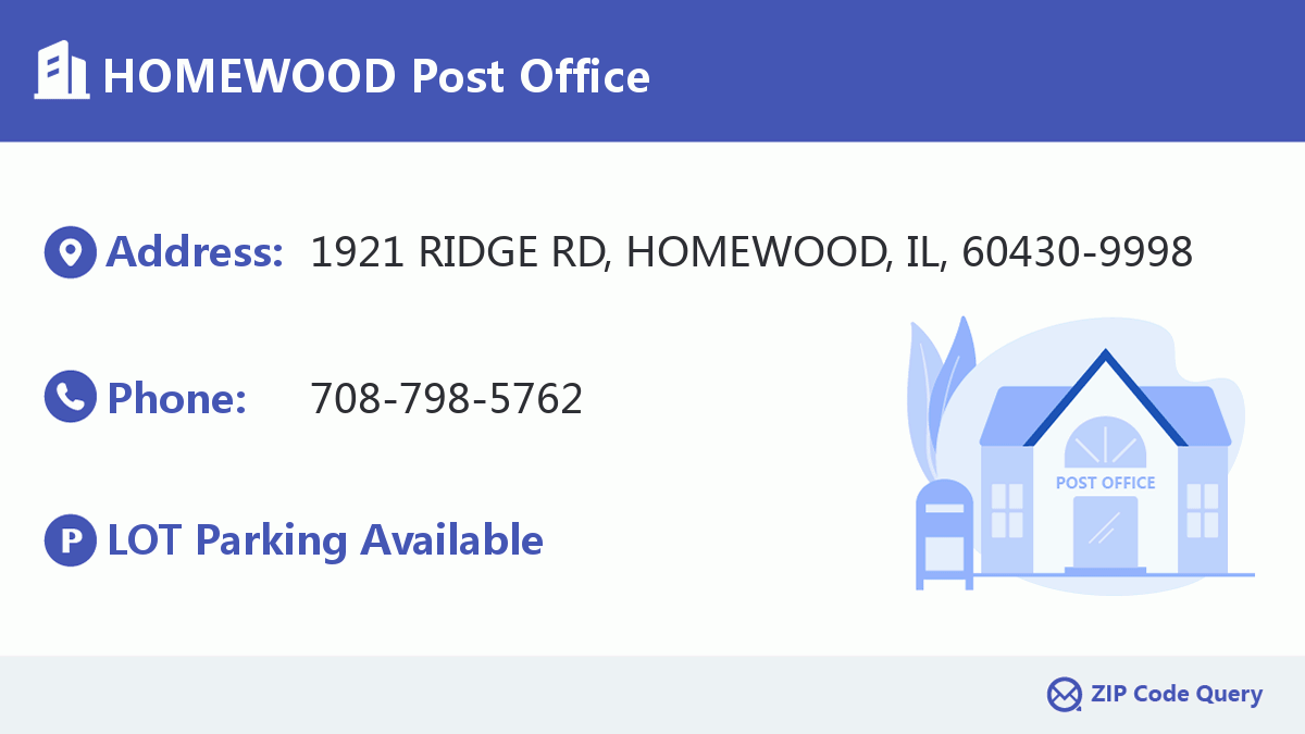 Post Office:HOMEWOOD