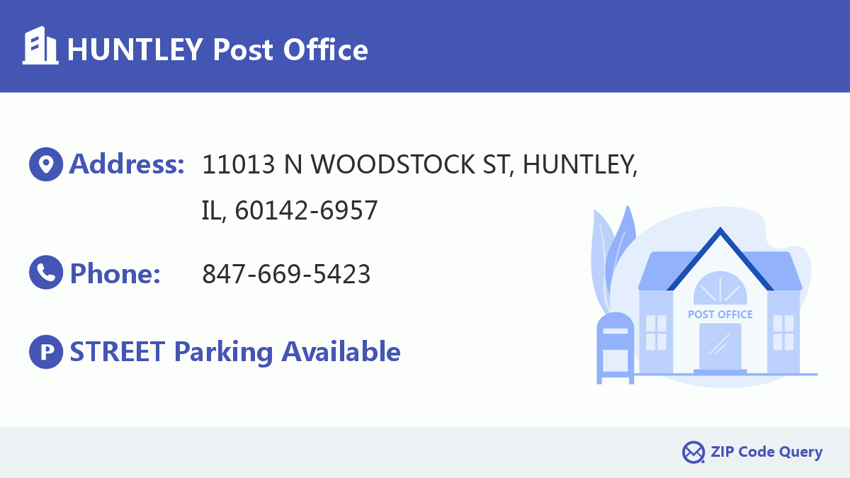 Post Office:HUNTLEY