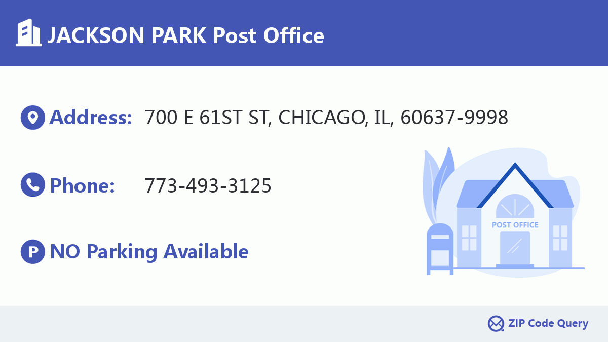Post Office:JACKSON PARK