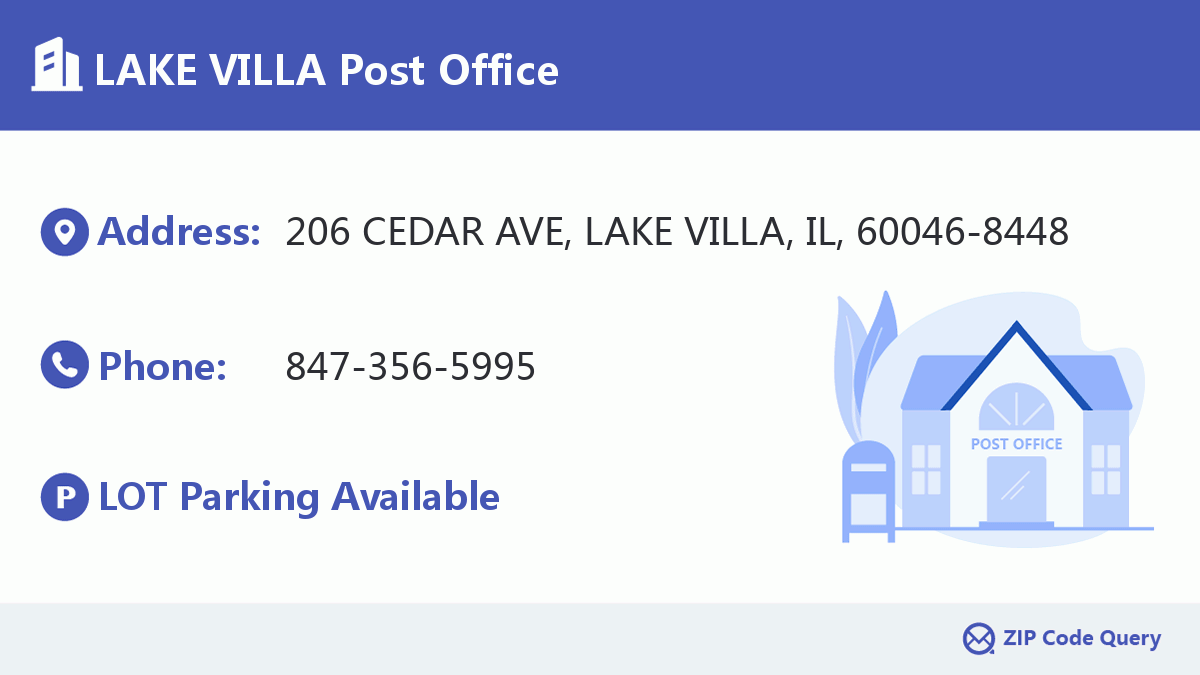 Post Office:LAKE VILLA