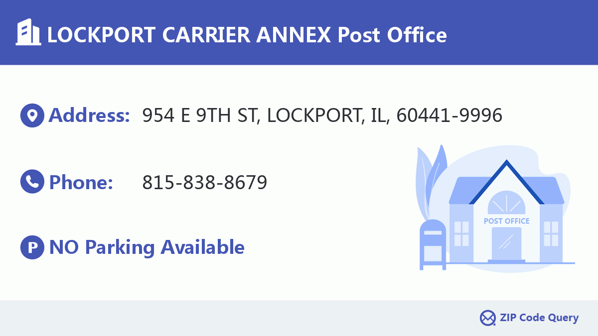 Post Office:LOCKPORT CARRIER ANNEX