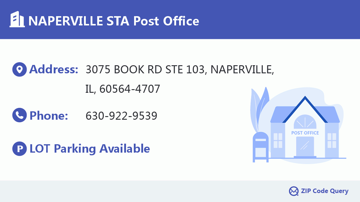 Post Office:NAPERVILLE STA