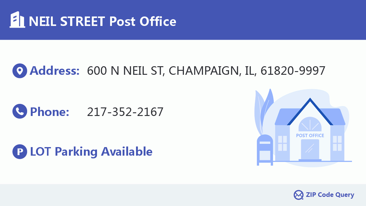 Post Office:NEIL STREET