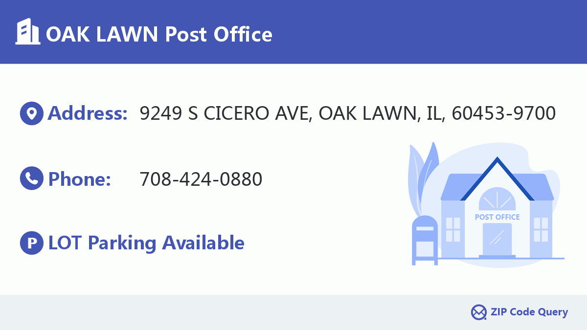 Post Office:OAK LAWN