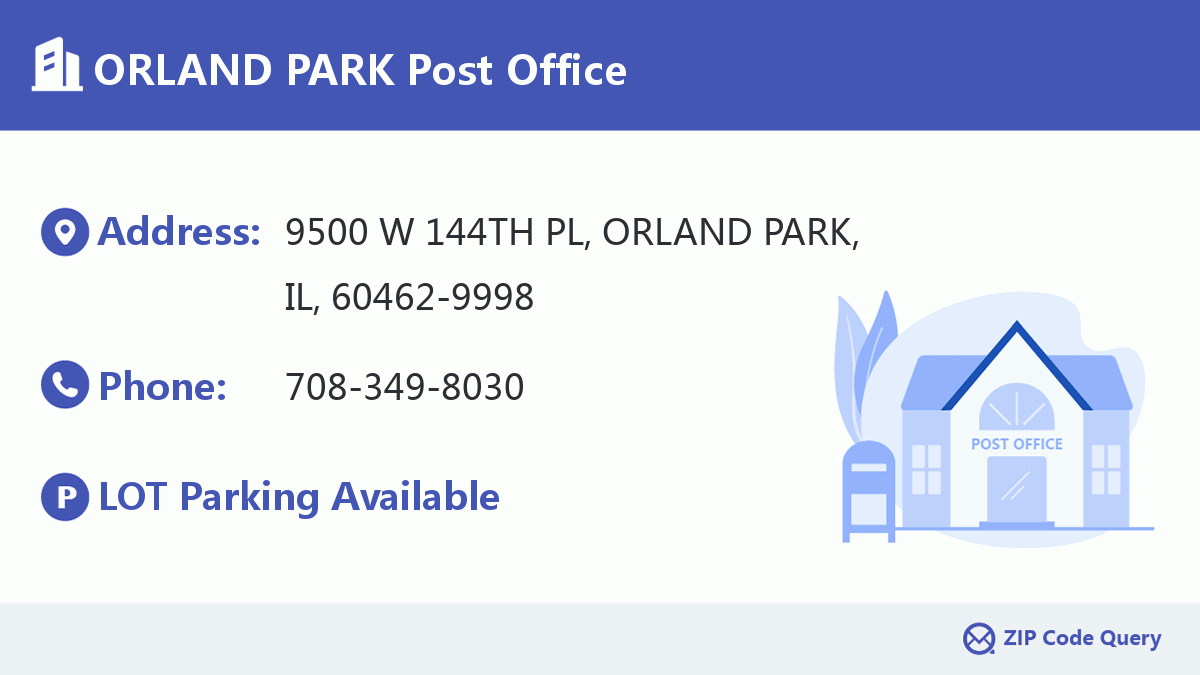 Post Office:ORLAND PARK