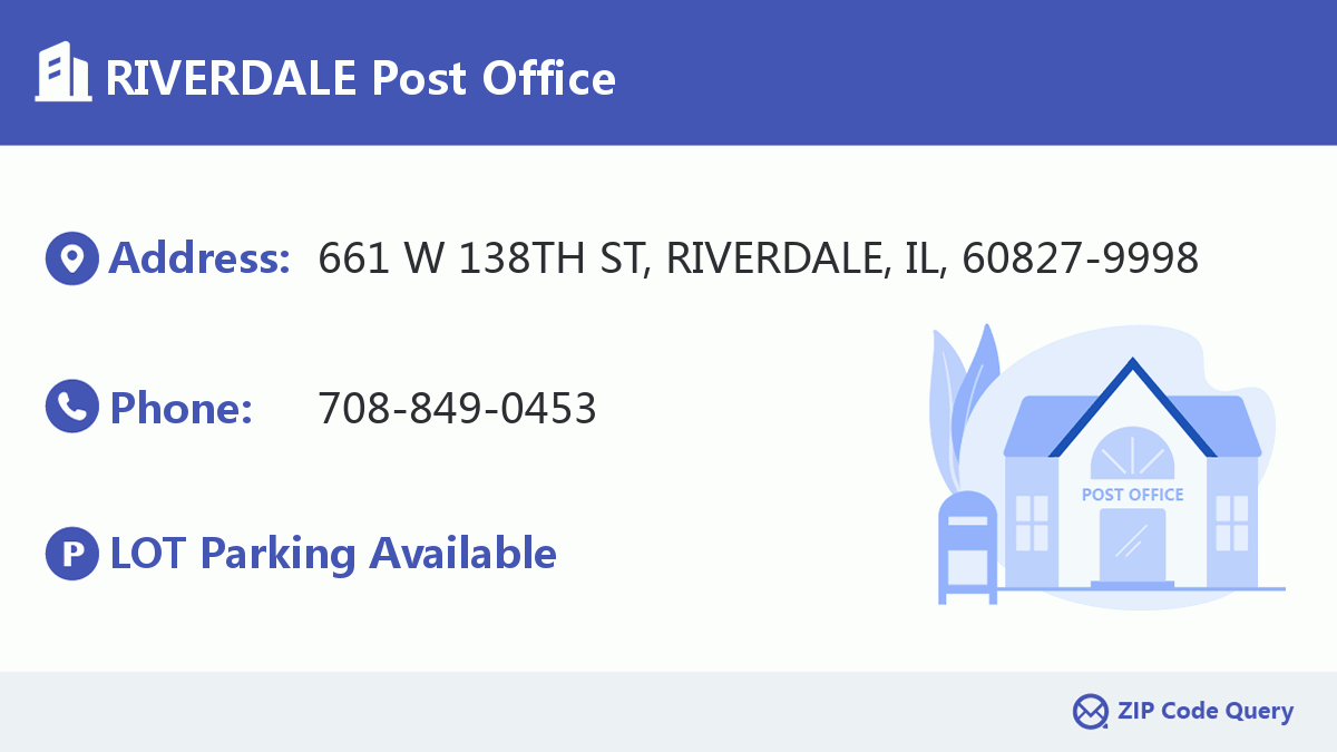 Post Office:RIVERDALE