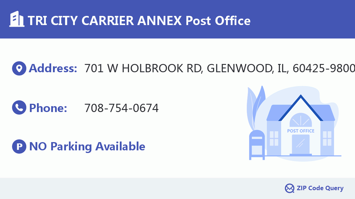 Post Office:TRI CITY CARRIER ANNEX