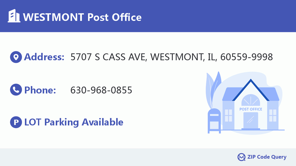 Post Office:WESTMONT