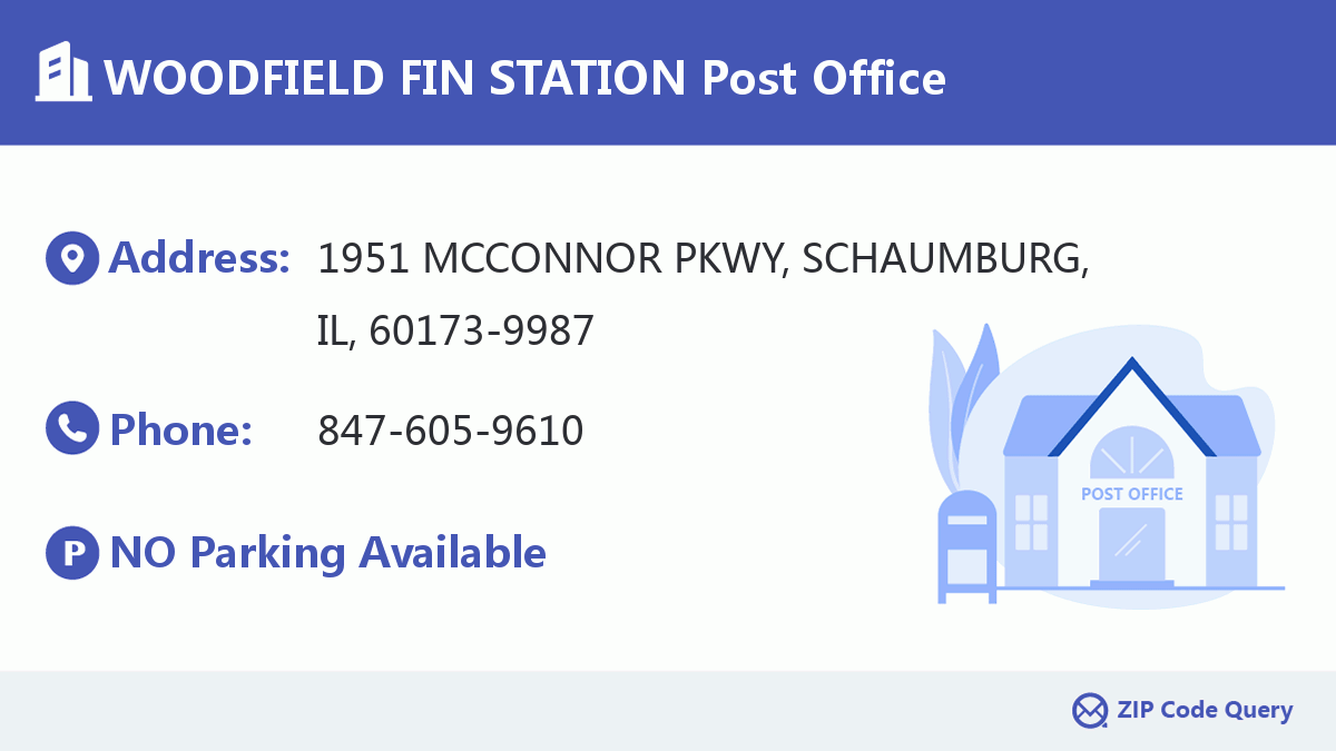 Post Office:WOODFIELD FIN STATION