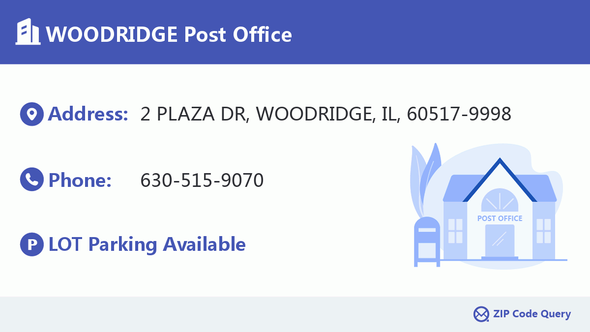 Post Office:WOODRIDGE